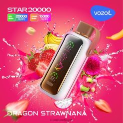 Vozol Vape Buy Online əjdaha strawnana P4P048 VOZOL STAR 20000